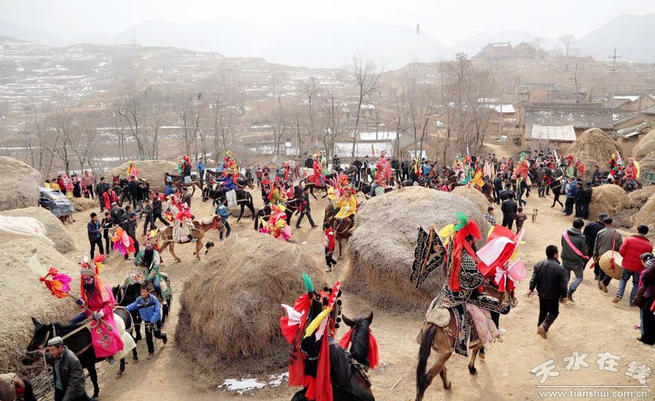 在天水，有一种年味，叫社火