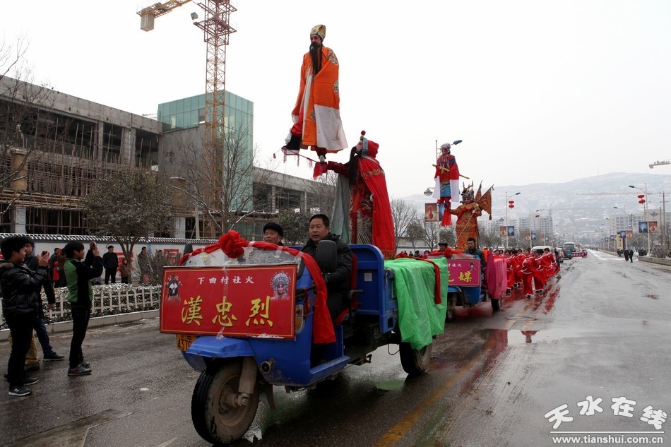 在天水，有一种年味，叫社火