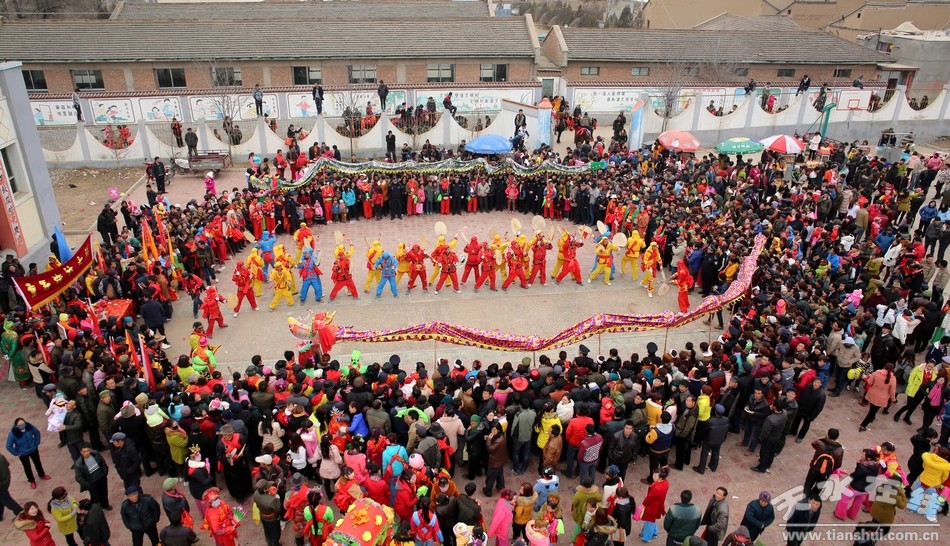 在天水，有一种年味，叫社火