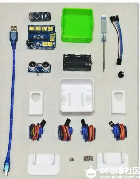 会跳太空步的萌嘎舞两个小时就能制作的DIY机器人