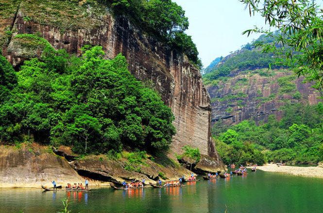 穷游之武夷山九曲溪，天游峰