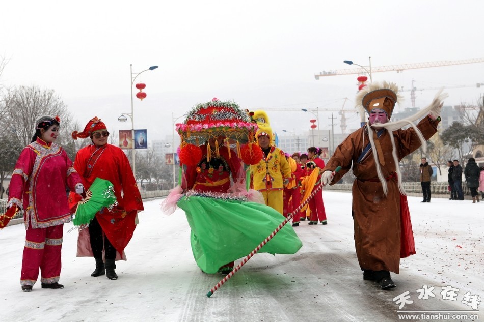在天水，有一种年味，叫社火