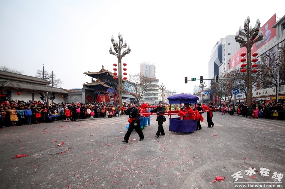在天水，有一种年味，叫社火