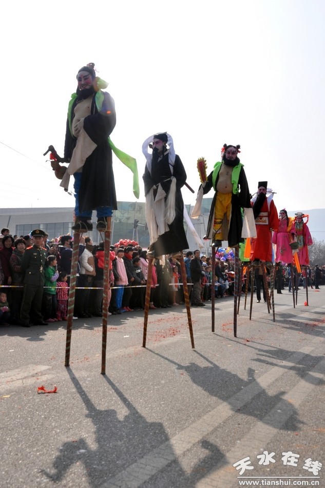 在天水，有一种年味，叫社火