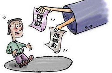 交通违章滞纳金,交通违章滞纳金怎么算