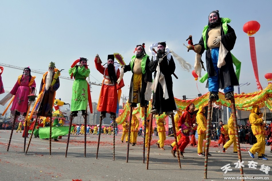 在天水，有一种年味，叫社火