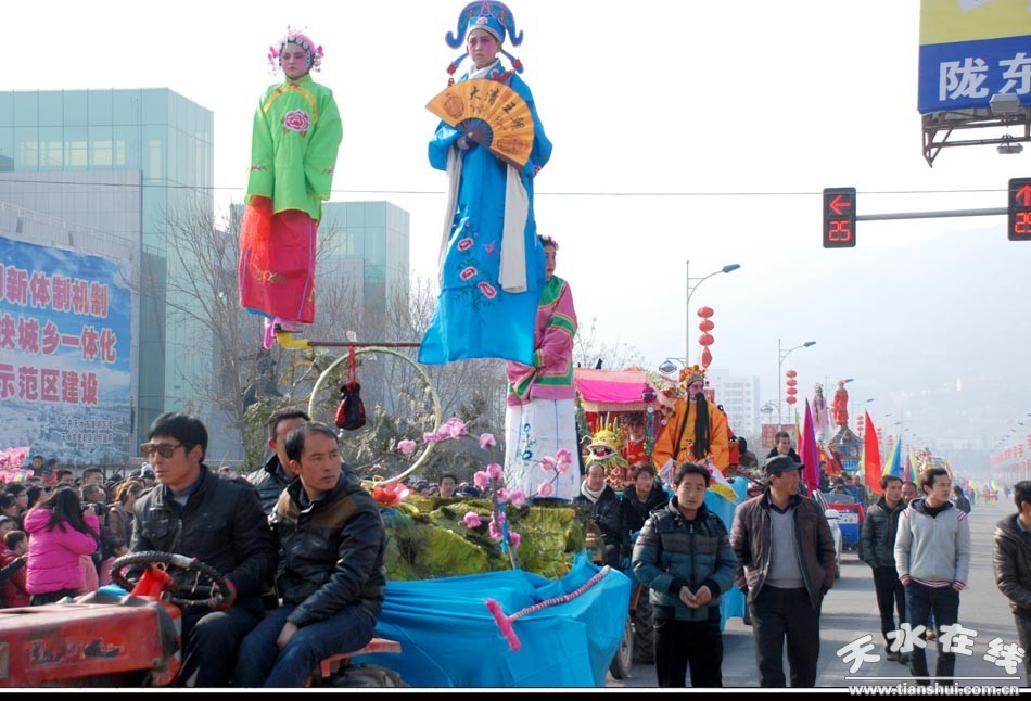在天水，有一种年味，叫社火