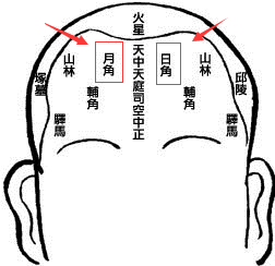 相术解析：骨相图解大全