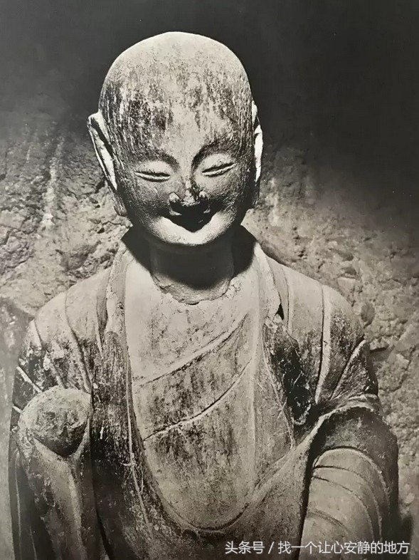 麦积山石窟传神之作"东方微笑"小沙弥,天水旅游攻略