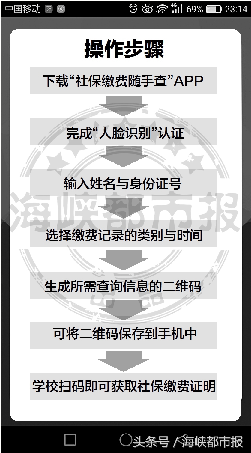 福州推出 社保缴费随手查APP