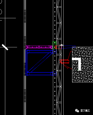 一种新型建筑全钢式升降脚手架，在这里施工就像在室内施工一样