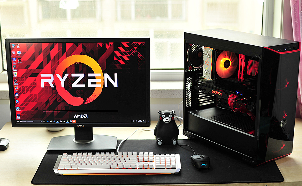 力拼性价比 RYZEN 3A平台，但是颜值也不能输