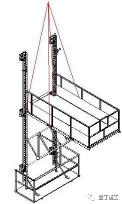 一种新型建筑全钢式升降脚手架，在这里施工就像在室内施工一样