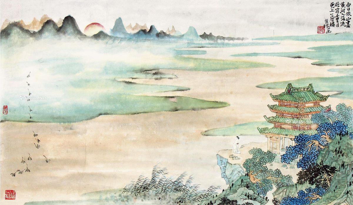 入伏天看：白日依山尽，黄河入海流