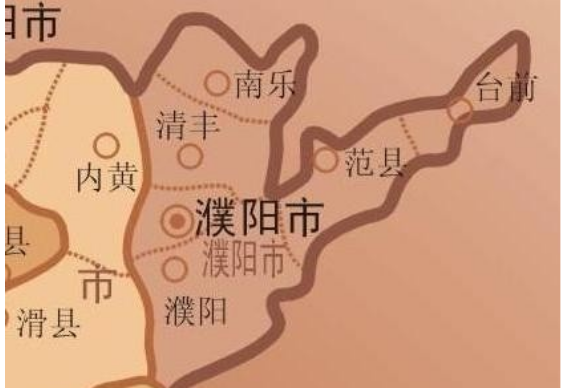河南省一座县，人口超30万，历史上属于山东省！