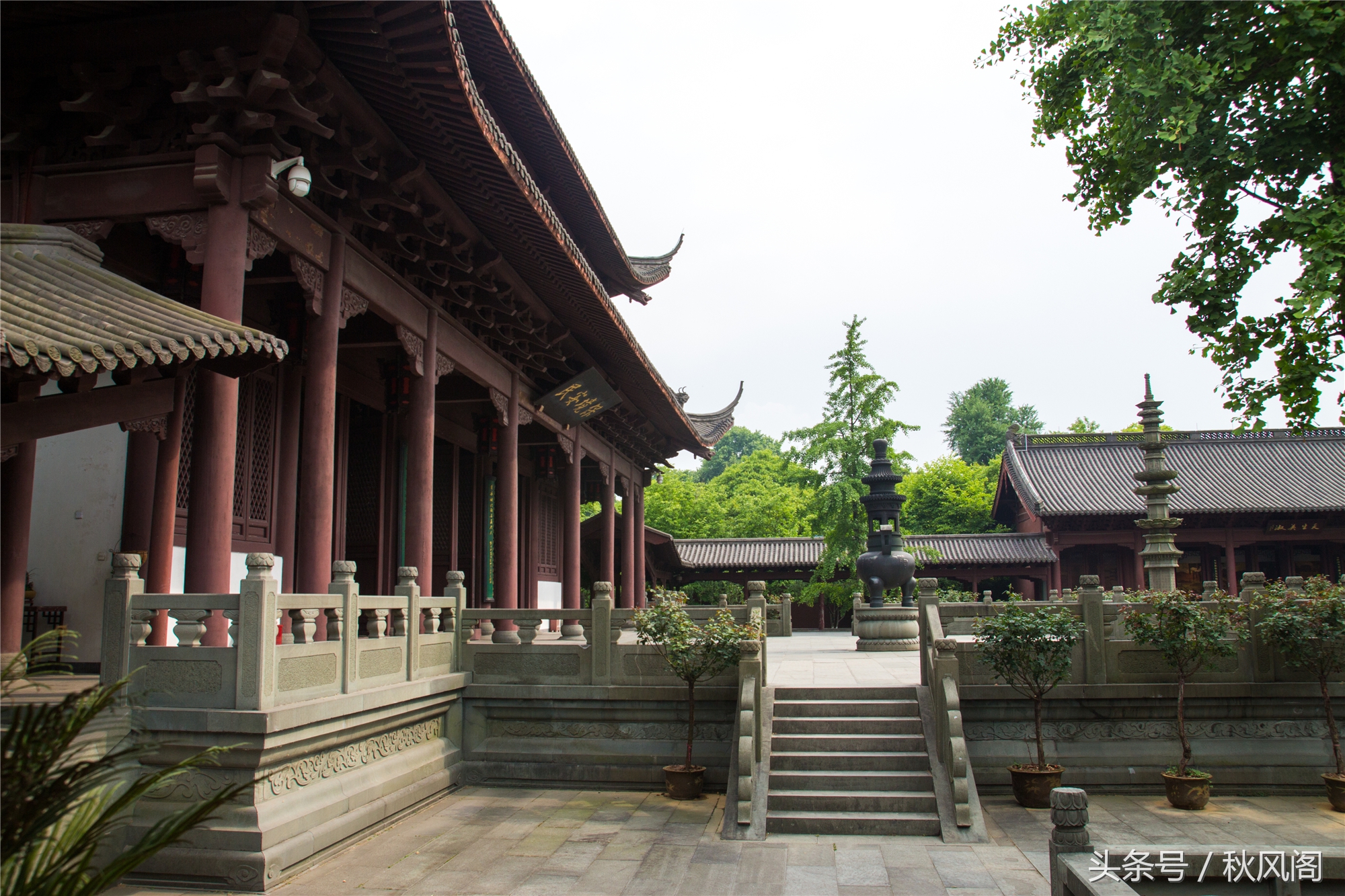 杭州钱王祠——面朝西湖边的肃穆