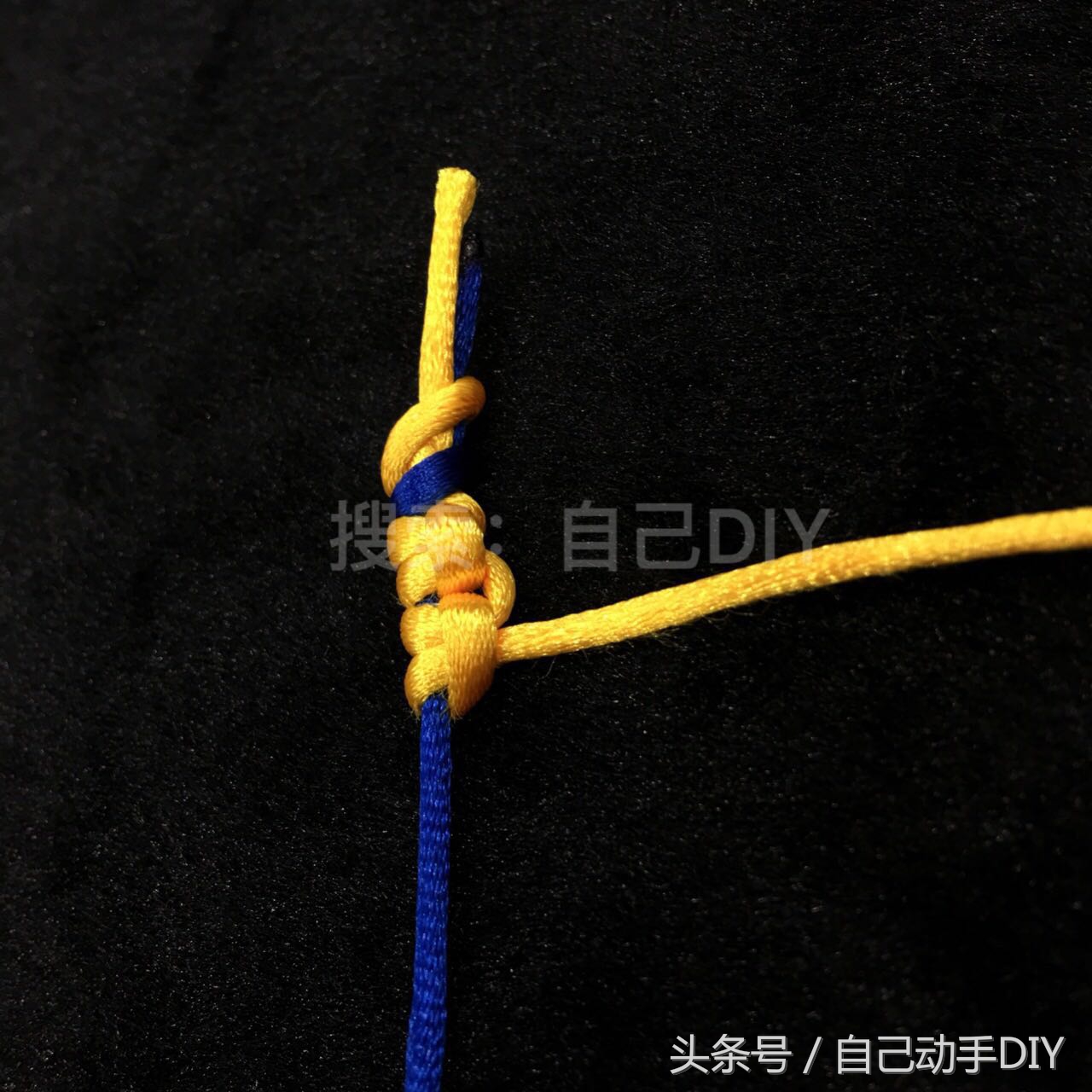 简单易学的DIY“雀头结”，纯手工DIY手绳环扣