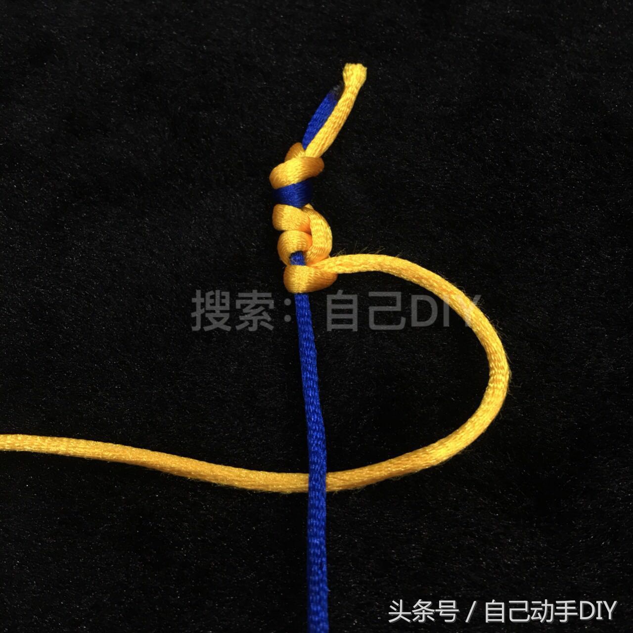 简单易学的DIY“雀头结”，纯手工DIY手绳环扣