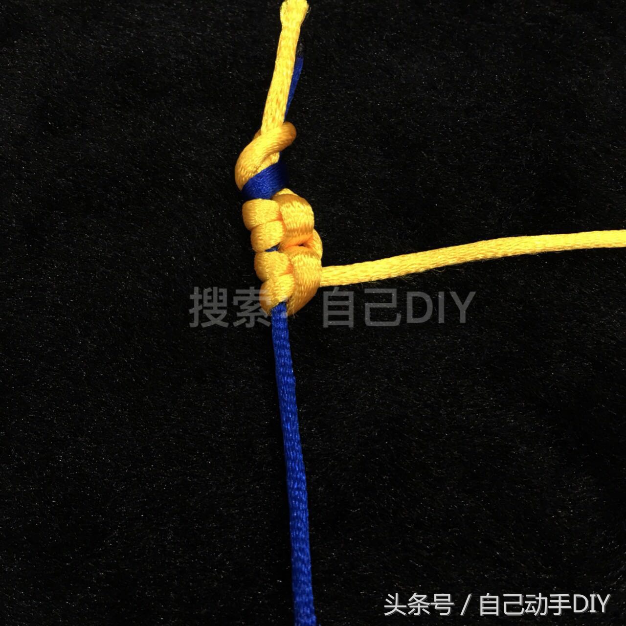 简单易学的DIY“雀头结”，纯手工DIY手绳环扣