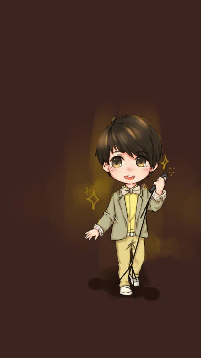 有趣表情包,薛之谦q版超萌插画,薛之谦717生日快乐!