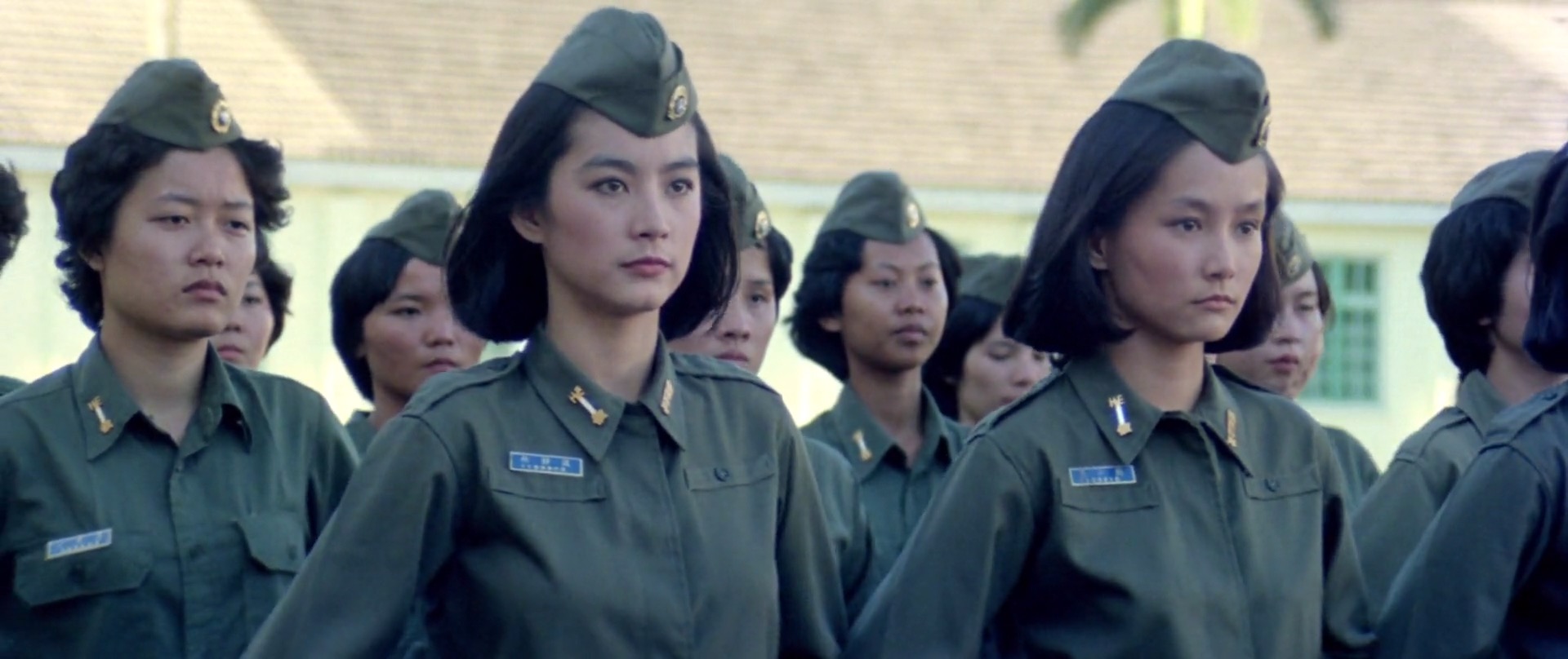 原创:林青霞版《中国女兵》,中国军事电影不可逾越的颜值巅峰