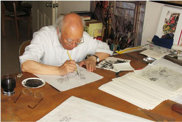 杨永青大师绘本续传统 表达对和平博爱追求