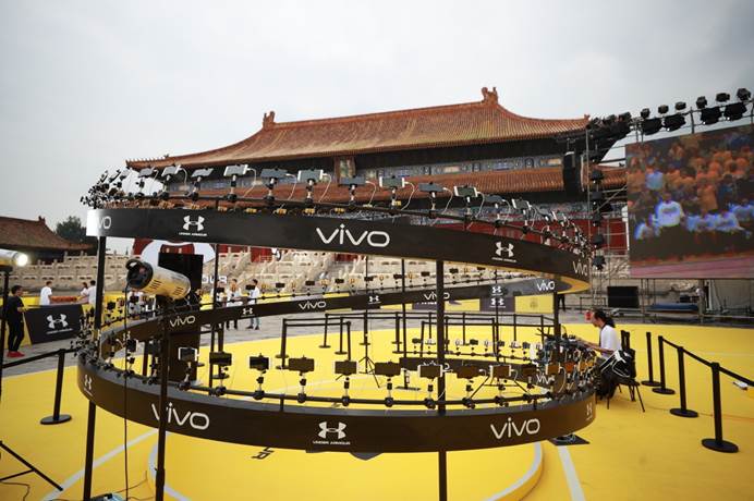 库里亚洲行北京站 vivo&太庙掀起科技热浪