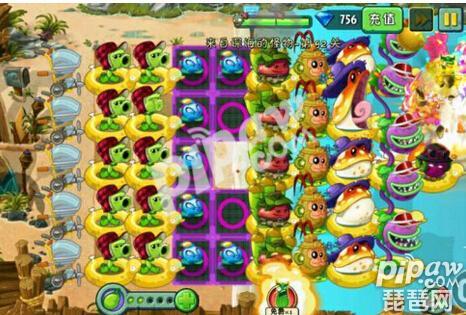 植物大战僵尸2巨浪沙滩无尽挑战怎么过 本期最新攻略