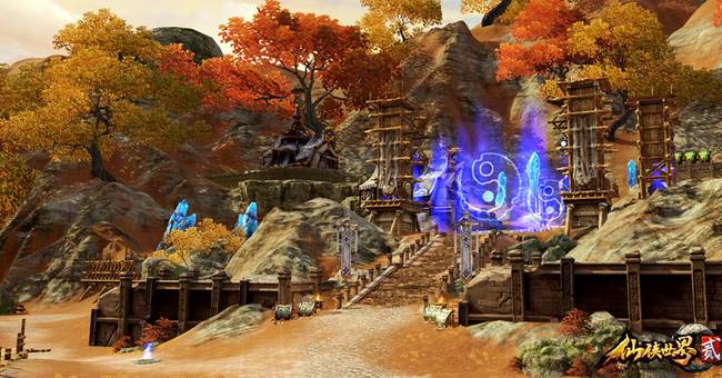 《仙侠世界2》PVP战场抱团杀敌 战斗玩法大盘点