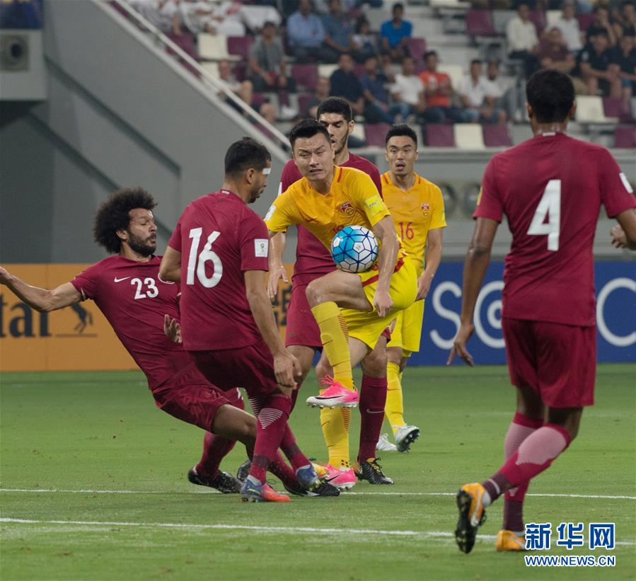 中国参加世界杯不(国足2-1逆转卡塔尔 无缘2018年世界杯)