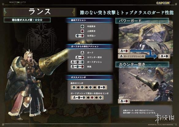 《怪物猎人世界》PS4版基本操作指南 全武器全新动作出招表公开