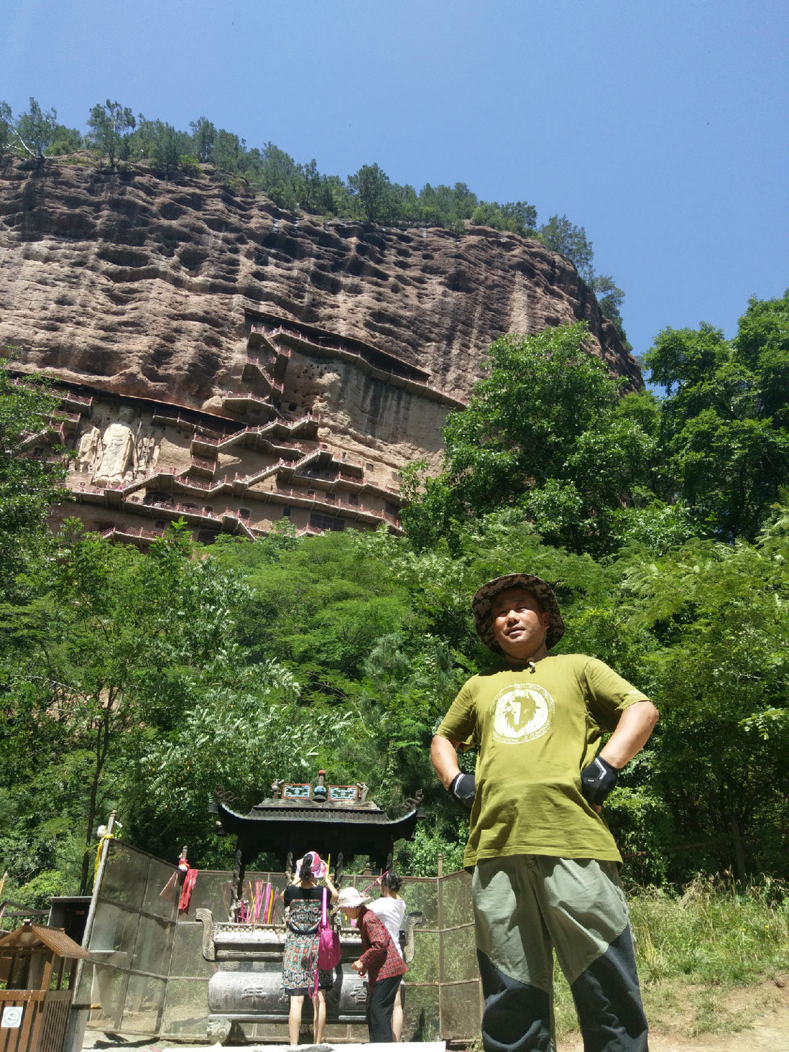 国庆活动之麦积山一日游