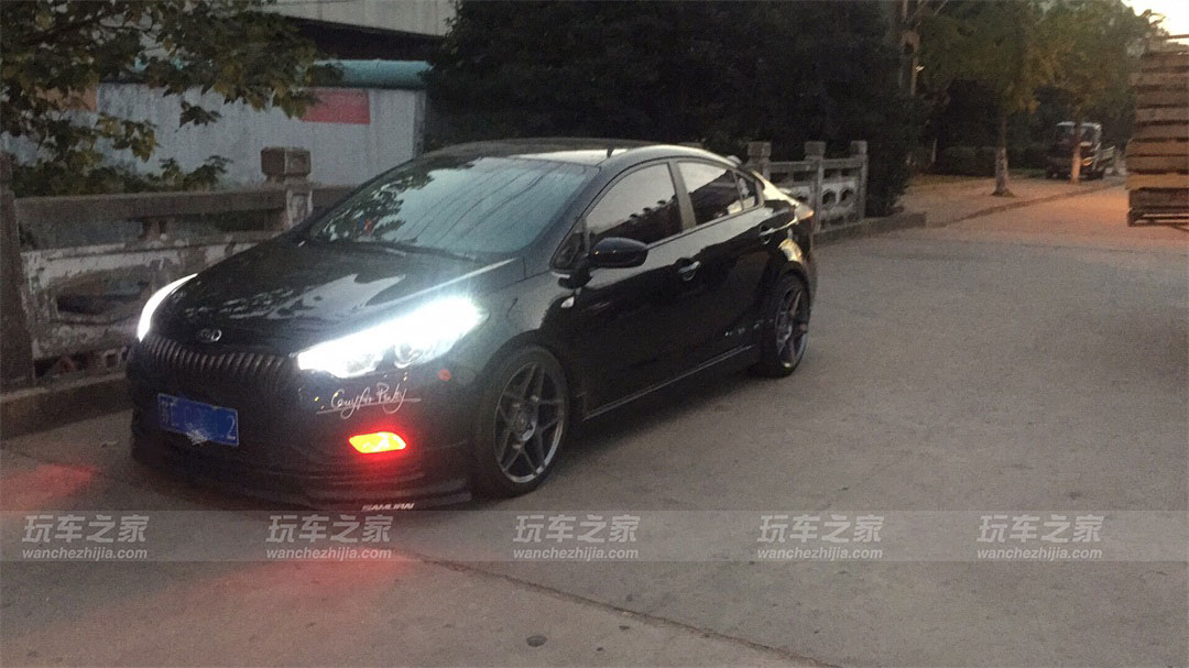 走街绞牙姿态 起亚K3改装案例欣赏