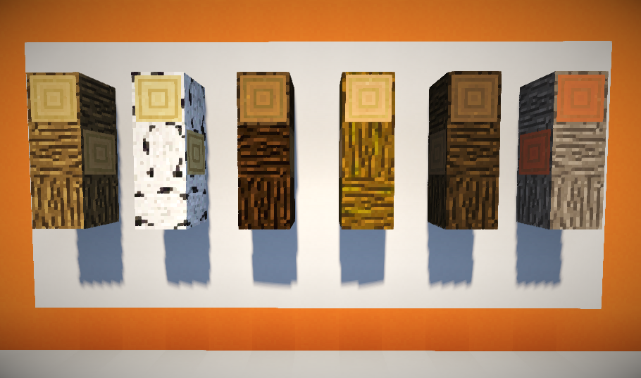 Minecraft 可能不知道的方块特性 原木