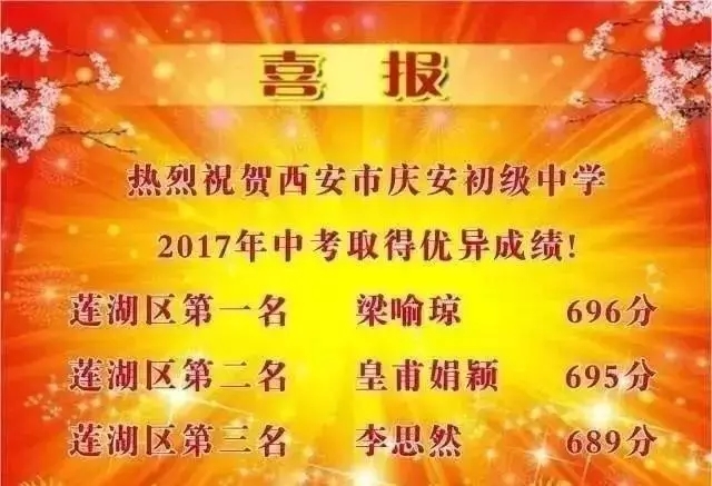 从五大中考喜报中看出究竟谁是五大老大？（西安市22所中学中考喜报汇总）