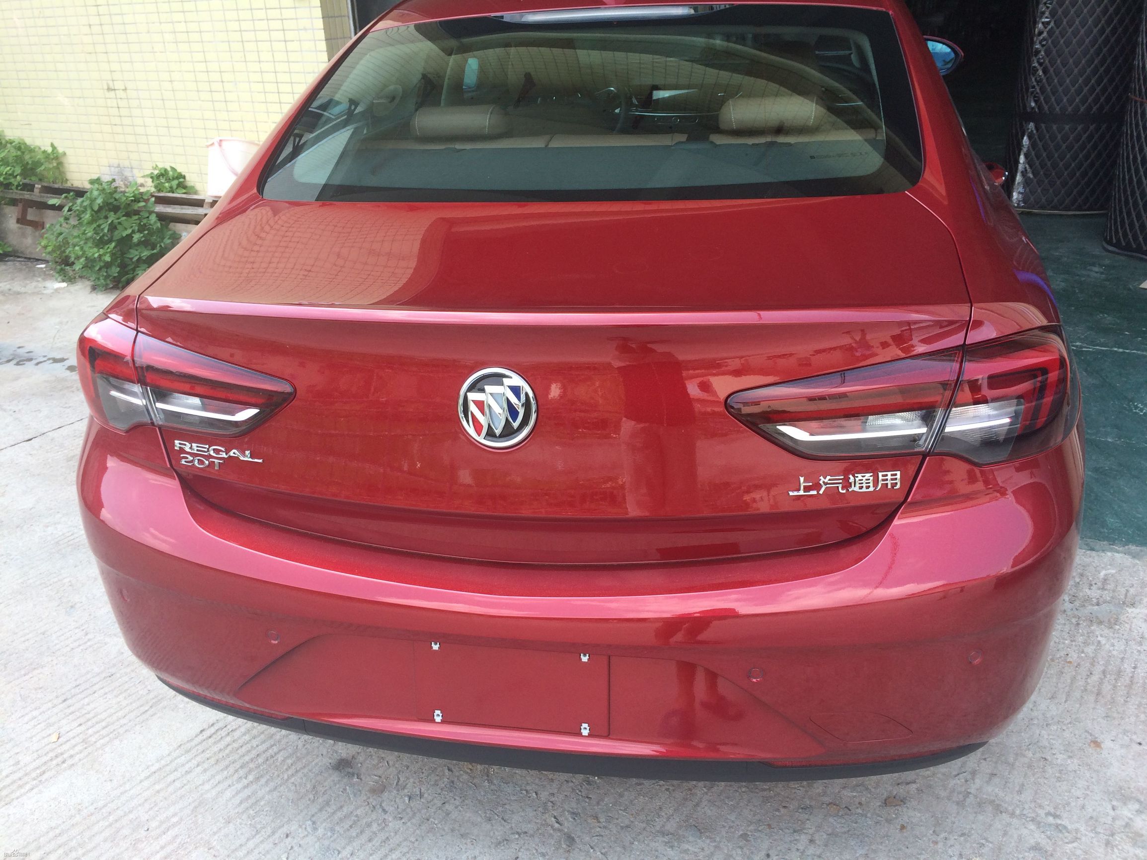 2017款新君威1.5t精英版红色 车主提的第4辆车