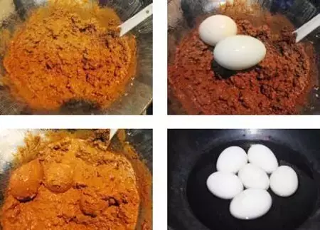 白洋淀咸鸭蛋图片（流油白洋淀鸭蛋在家自制的方法）
