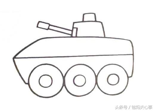 红军怎么画简笔画