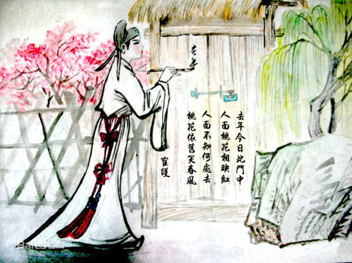 描写人面桃花的诗句_关于桃花与美人的诗句有哪些 - 云林新闻励志网