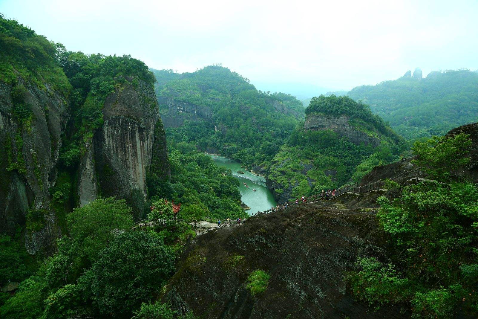 最美武夷山-天游峰