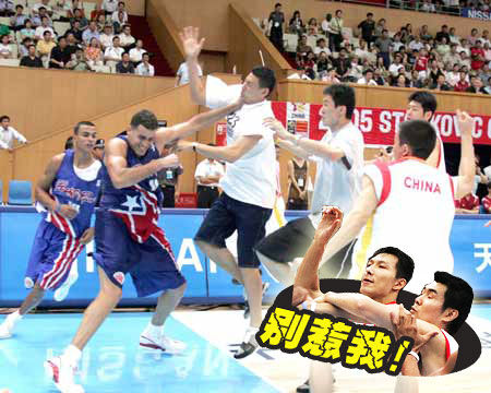 李楠打架李楠打架事件(中国男篮打架，李楠为啥号称“小李飞刀”，这个故事很精彩！)
