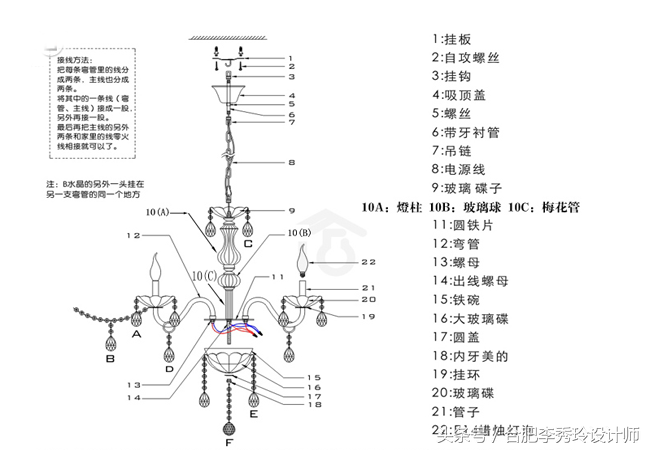 别请工人了！手把手教你装吊灯，绝不会掉下来！省钱又安全