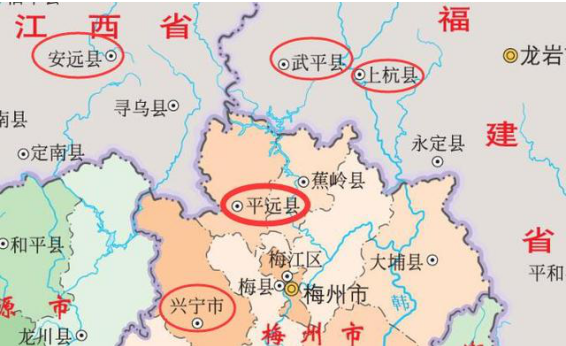 平远县属于哪个市(广东省一个县，人口超20万，建县历史超400年！)