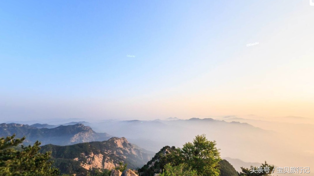 中国五大名山 五岳之首 泰山