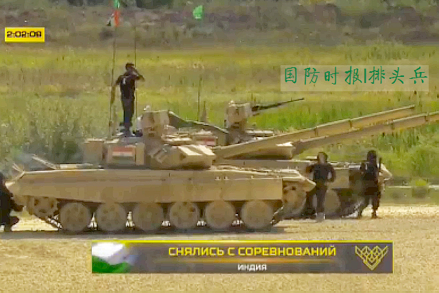 90s比分即时(中印坦克正面PK：中国夺坦克两项接力小组第一，印度无奈退赛)