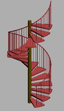 楼梯画法（旋转楼梯画法教学，图文讲解还能有什么不明白？）