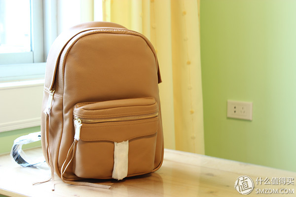 #本站首晒# Rebecca Minkoff Mab Backpack 真皮双肩包