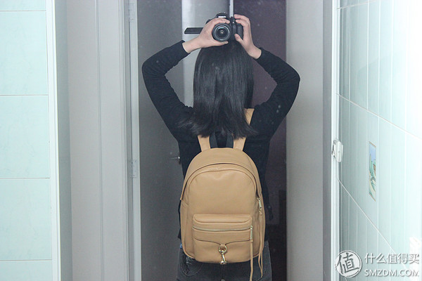 #本站首晒# Rebecca Minkoff Mab Backpack 真皮双肩包