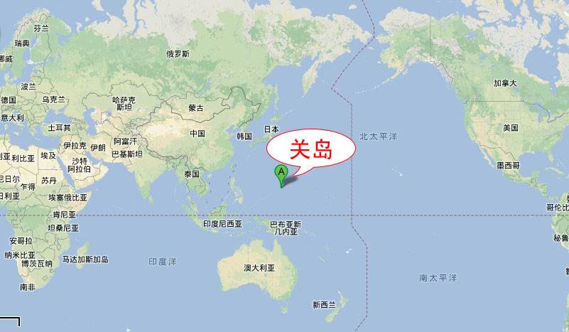 关岛面积相当于中国哪个城市(距离中国仅有3000公里的关岛是怎么成为美国领土的)