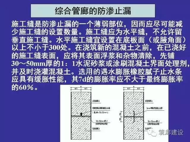 城市地下综合管廊从立项到运维完全过程详解